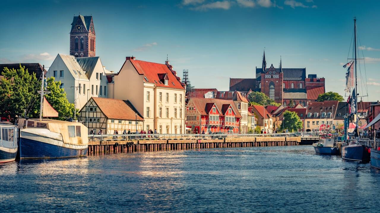 Utforsk den UNESCO-listede gamlebyen i Wismar.