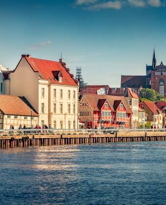 Explore the UNESCO-listed old town of Wismar.