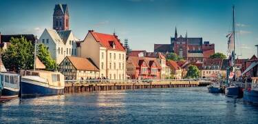 Explore the UNESCO-listed old town of Wismar.