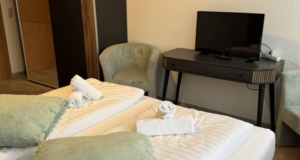 Dobbeltrom for en person