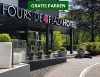 FourSide Plaza Hotel Trier ligger endast 500 meter från Trier Arena och 3 km från centrum.