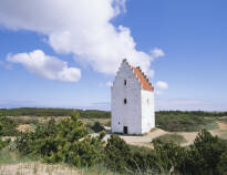 Skagen has a lot to offer - visit the Church of the Holy Spirit, swim at Sønderstrand or enjoy the atmosphere at the harbour.