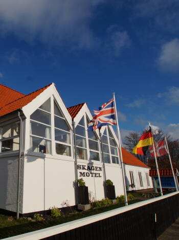 Sentral beliggenhet i Skagen.
