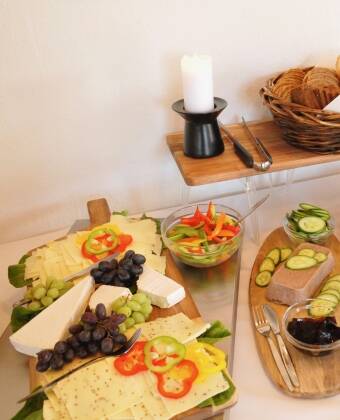 Start dagen med en god frokostbuffet.