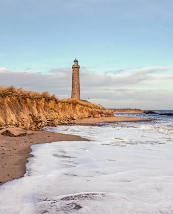 Motellet ligger omgivet af den skønneste natur.