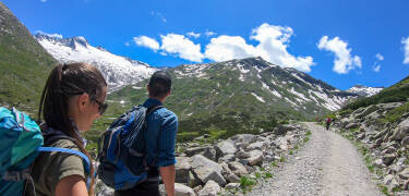 Regionen är ett riktigt vandringsparadis och här hittar ni hela 295 km utstakade vandringsleder