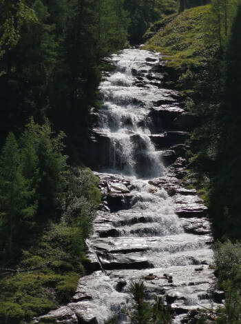 Erforschen Sie die Umgebung im Rauris-Tal, wo es goldhaltiges Wasser gibt und Sie selbst Gold waschen und finden könnten.
