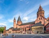 Visit the beautiful Mainz which is only 30 km from the hotel.