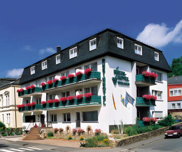 Rheinhotel Rüdesheim har en perfekt beliggenhet nær Rhinen i et av Tysklands mest kjente vinområder.