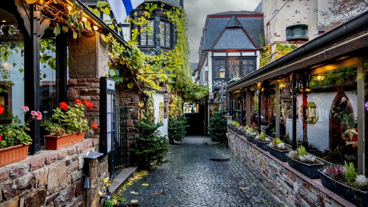 Die charmante Altstadt und traditionelle Weinstuben sind nur wenige Schritte entfernt.