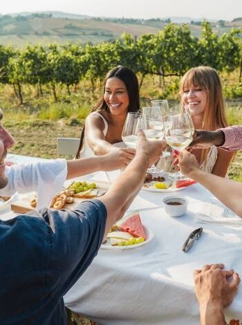Midt-Rhin-regionen er også et vindyrkingsområde med mange vinbarer og muligheter for vinsmaking.