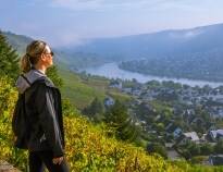 Der Rheinsteig-Wanderweg ist ein beliebtes Ausflugsziel am Mittelrhein.