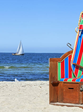 Machen Sie auch einen Strandausflug an die Ostsee.