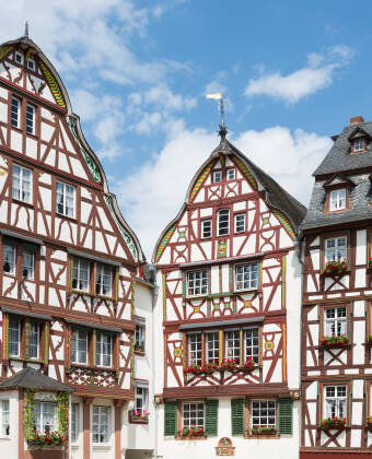 Rund um Wintrich gibt es viele historische Sehenswürdigkeiten und Städte zu entdecken, wie z.B. Bernkastel.