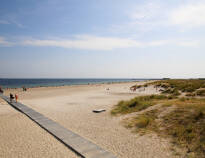 Amager Strandpark is right next to the hotel and buzzes with life in the summer.