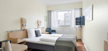 Hotellet erbjuder en hög nivå av komfort.