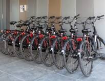Tag vara på möjligheten till att hyra cyklar på hotellet tillsammans med ressällskapet.
