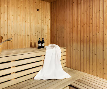 Du kan benytte hotellets sauna og fitnessrum under dit ophold.