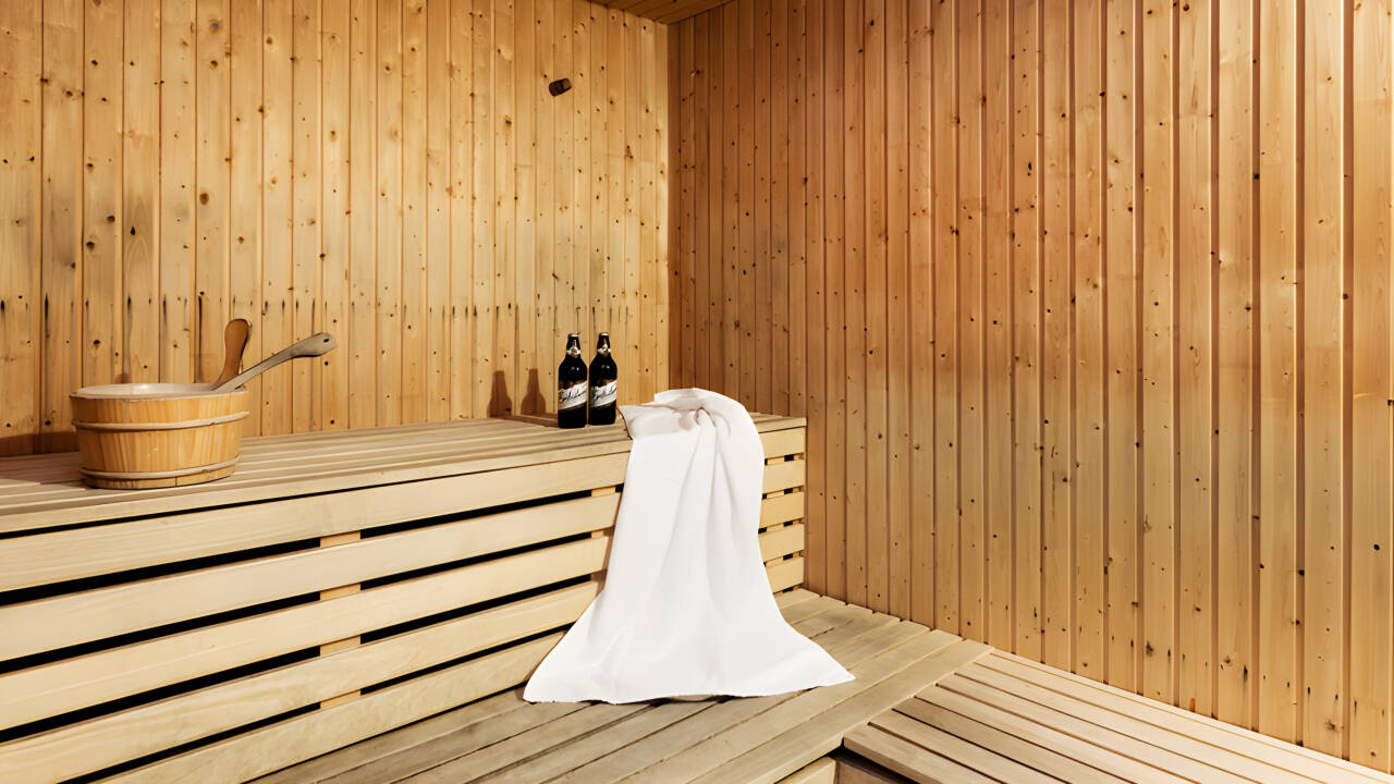 You can use the hotel's sauna and the gym during your stay.