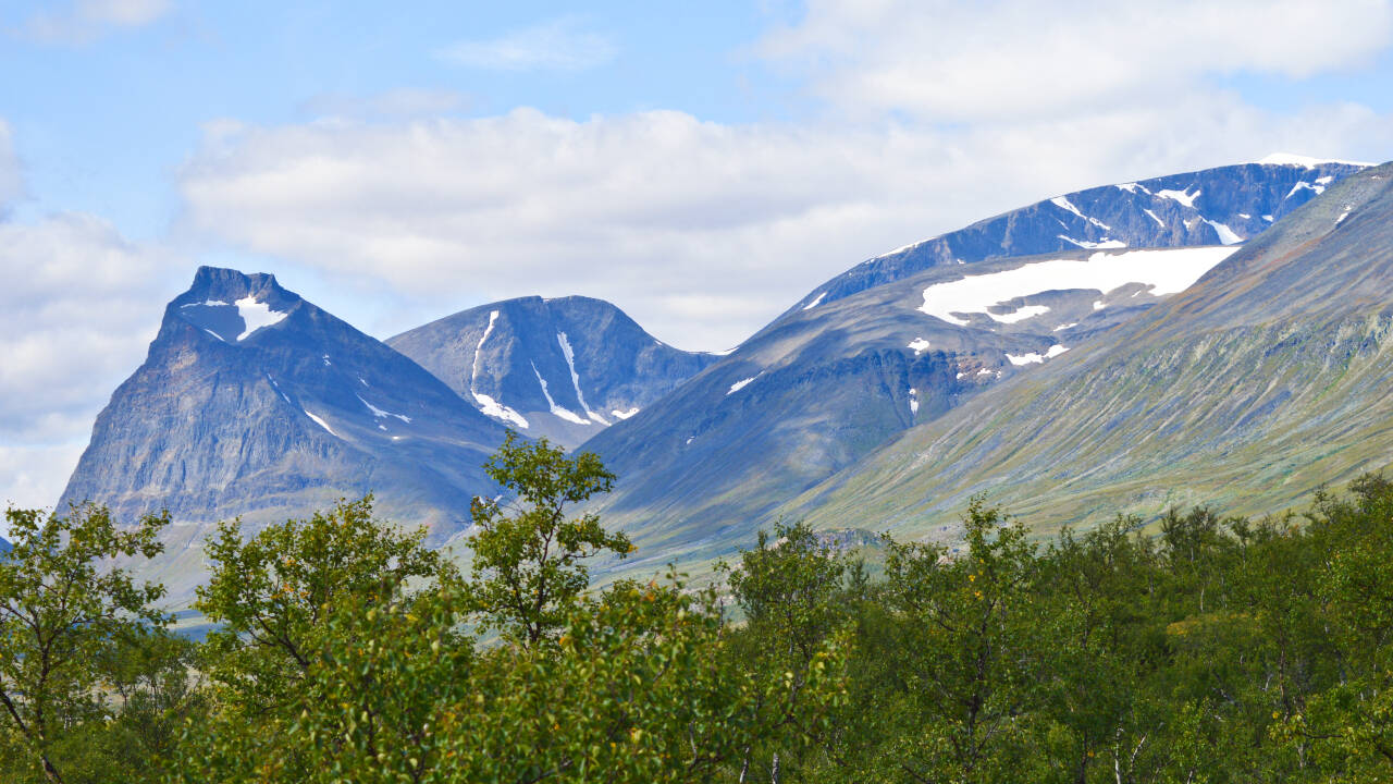 Oplev Sveriges højeste bjerg, Kebnekaise, og den smukke vandredal.