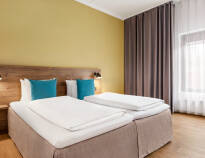 Das Hotel bietet Gastfreundschaft auf hohem Niveau und eine gemütliche Atmosphäre in seinen schönen Zimmern.