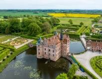 Take a tour to Egeskov Castle, one of the best-preserved Renaissance palaces in Northern Europe.