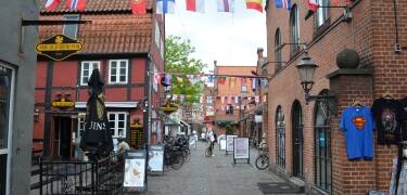 Das Stadtzentrum von Odense ist voll von pulsierenden Cafés und Leben. Tauchen Sie ein in das Stadtleben.
