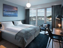 Mandal is Norway's southernmost hotel and it is modern and stylishly decorated.