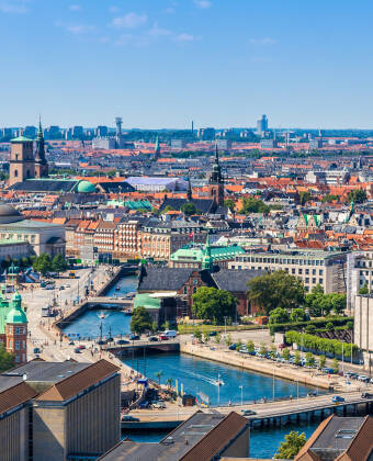 Cabinn Copenhagen har en central placering i København.
