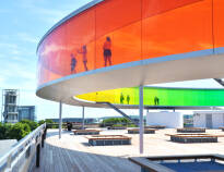 When you are in Aarhus, it is of course a must to visit the ARoS.