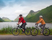 Området är idealt för er som önskar att ge er ut på vandring eller cykling.