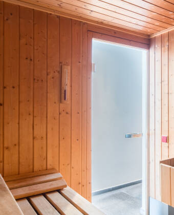Genießen Sie nach einem langen Tag in der wunderschönen Natur einen Ausflug in die Sauna.