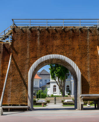 Det historiska graderingstornet är ett av Bad Salzuflens mest kända landmärken