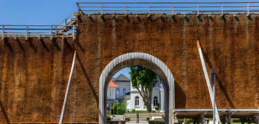 Das Gradierwerk ist eines der berühmtesten Wahrzeichen von Bad Salzuflen.