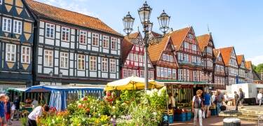Celle har Europas største koncentration af bindingsværkshuse – der er omkring 500!