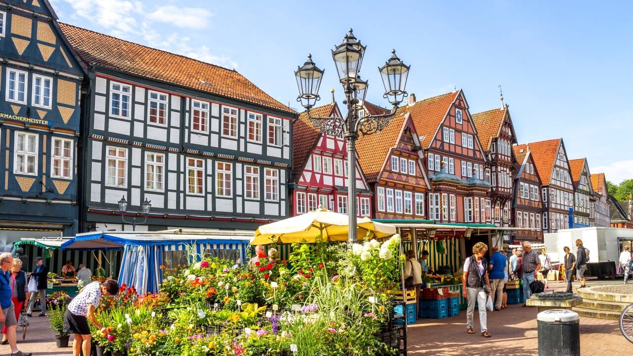 Celle besitzt Europas größte Ansammlung an Fachwerkhäusern – rund 500 gibt es hier!