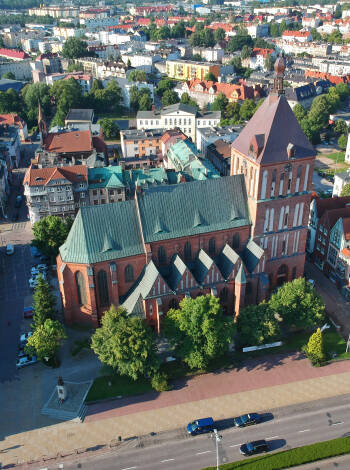 Tag på udflugt til byen Koszalin, kun 10 km fra hotellet.