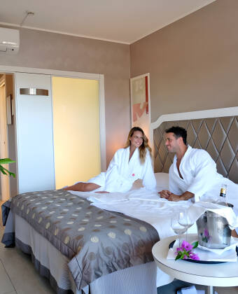Upgrade to one of the newly renovated privilege double rooms, which all have balconies and feel luxurious