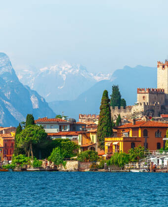 Byen Malcesine blir av mange betegnet, som den mest sjarmerende byen ved Gardasjøen.