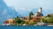 Die Stadt Malcesine wird von vielen als die schönste Stadt am Gardasee betrachtet.