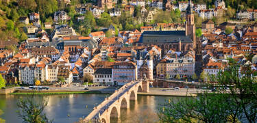 Explore the romantic city of Heidelberg, which is within a short drive.