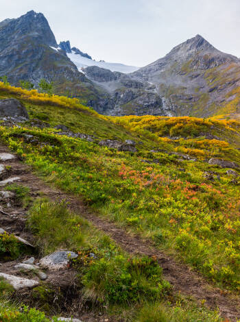 Das Havila Hotel Ivar Aasen liegt perfekt, um die alpinen Landschaften der Region zu erkunden.