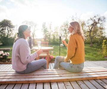 Idyllisk beliggenhet langt fra byens støy, men likevel nær de vakre strendene på vestkysten.