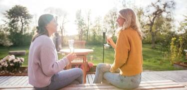 Idyllisk beliggenhet langt fra byens støy, men likevel nær de vakre strendene på vestkysten.