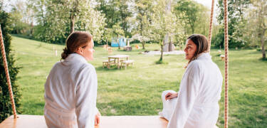 I har fri adgang til hotellets sauna og afslapningsrum.