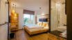 Rummen är inredda i nordisk stil och bästa möjliga komfort under er vistelse