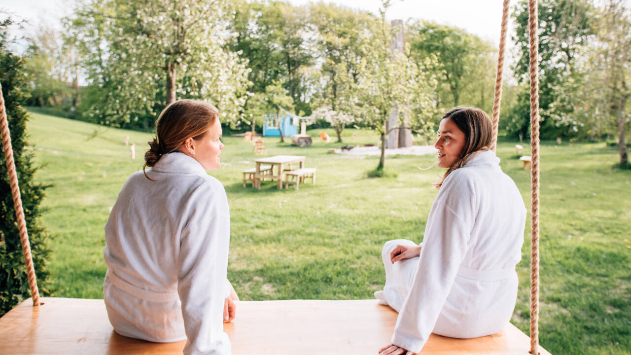 Sie haben freien Zugang zur Sauna und zum Ruheraum des Hotels.