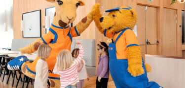 Enjoy the hotel’s truly family-friendly atmosphere — from playrooms and arcade games to spacious family rooms and the cozy Social Lounge.
