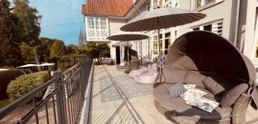 Nyd den rolige atmosfære og de smukke omgivelser.