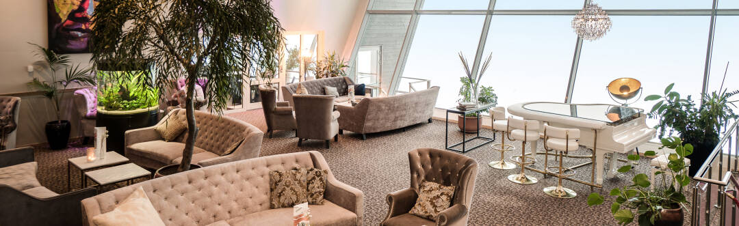 Skøn udsigt fra hotellet.